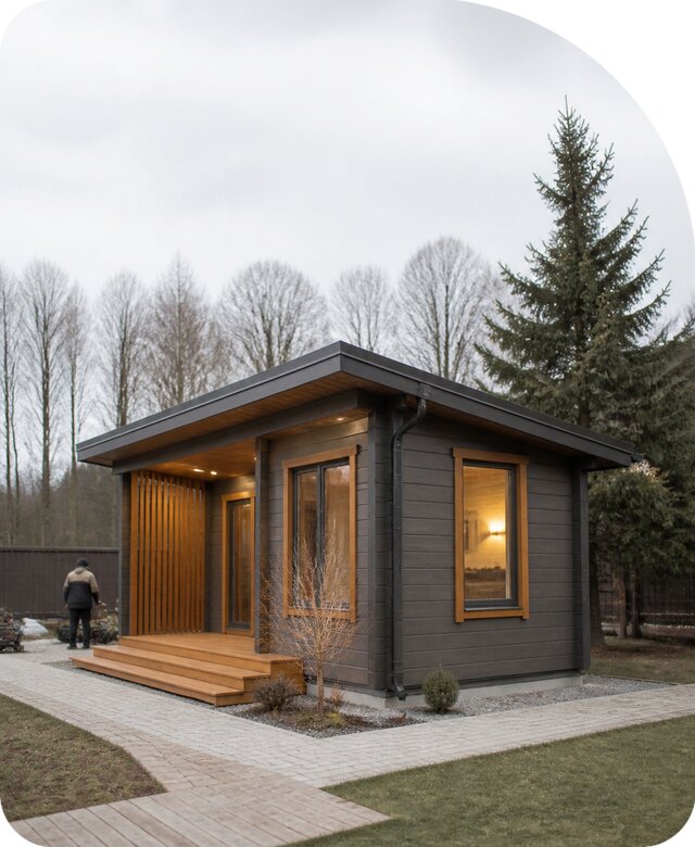 Утепленный домик под ключ в Тайшете по цене от 467325 р. | РадиДОМА-Тшт